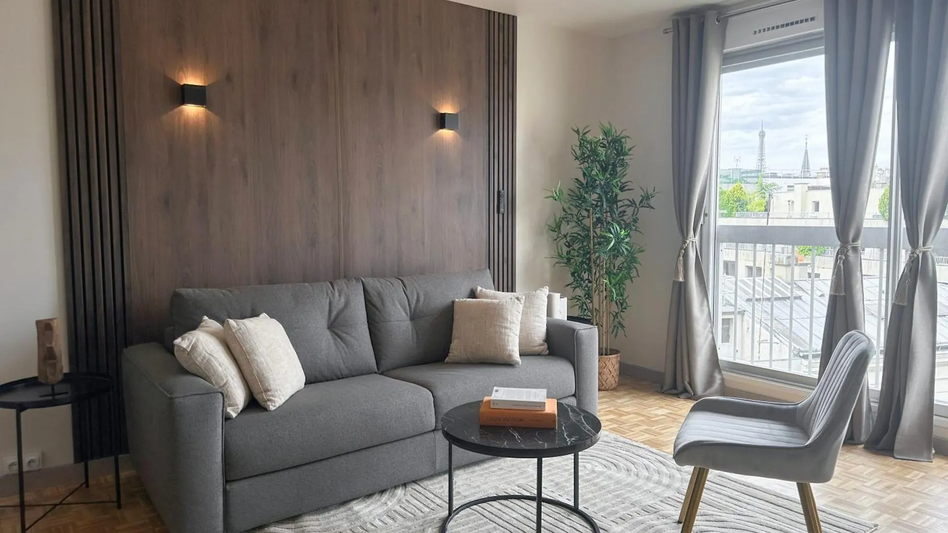 Brand-New Studio With Eiffel Tower View Paris 0*,