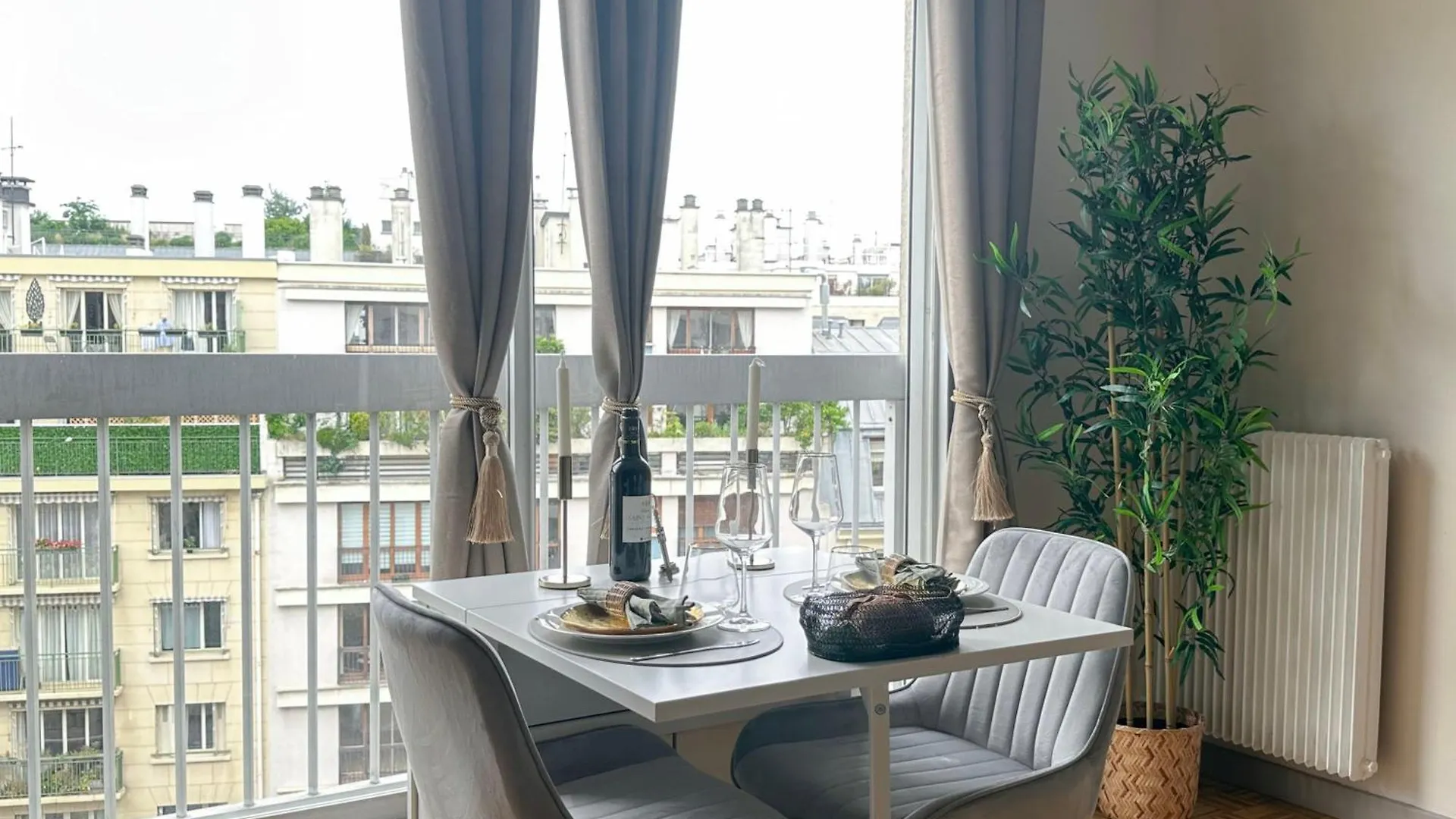 Apartment Brand-New Studio With Eiffel Tower View Paris